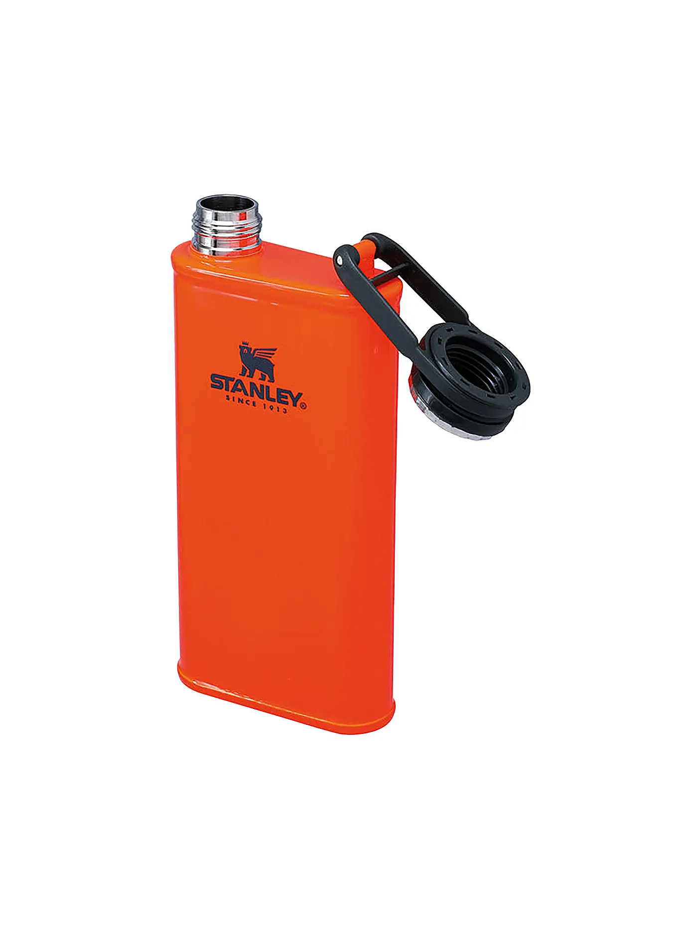 STANLEY | Flachmann Classic Flask 0,23l Schwarz | orange